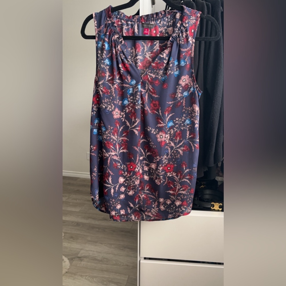 Vince Camuto V Neck Tank